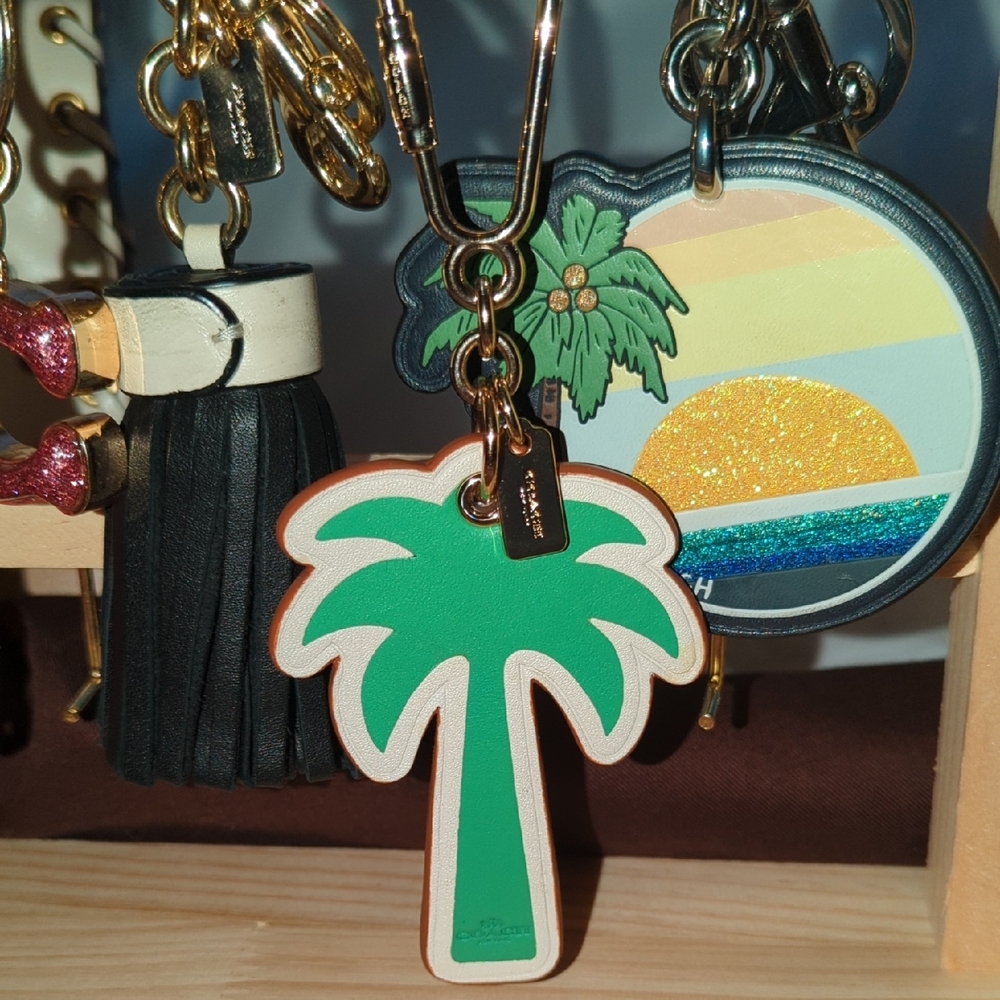Reserved Coach Pink Tassel Bag Charm - Picture 8 of 11